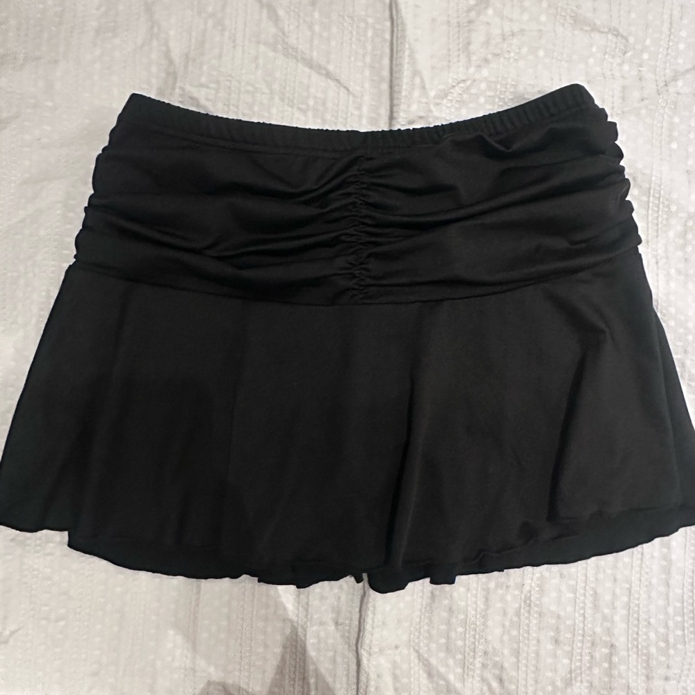 Black Womens SHEIN Skirt - Built In Shorts - M